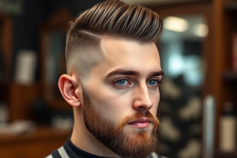 Cabelo + barba + sobrancelha